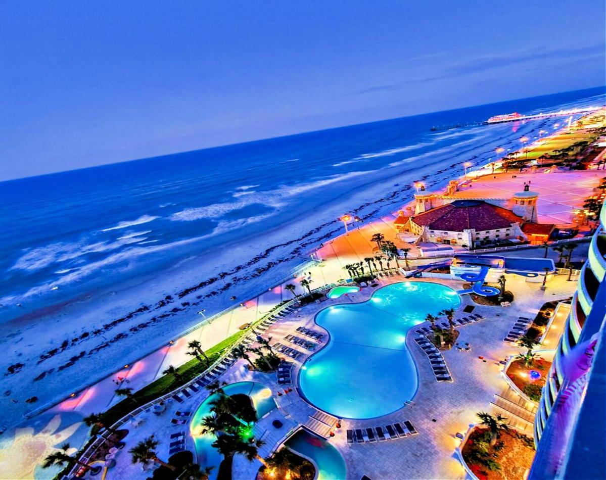 Vacation In Comfort And Luxury - 3 Bedroom Direct Oceanfront - Wyndham Ocean Walk Resort 2425 Daytona Beach Ngoại thất bức ảnh