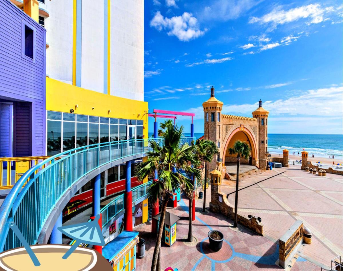 Vacation In Comfort And Luxury - 3 Bedroom Direct Oceanfront - Wyndham Ocean Walk Resort 2425 Daytona Beach Ngoại thất bức ảnh