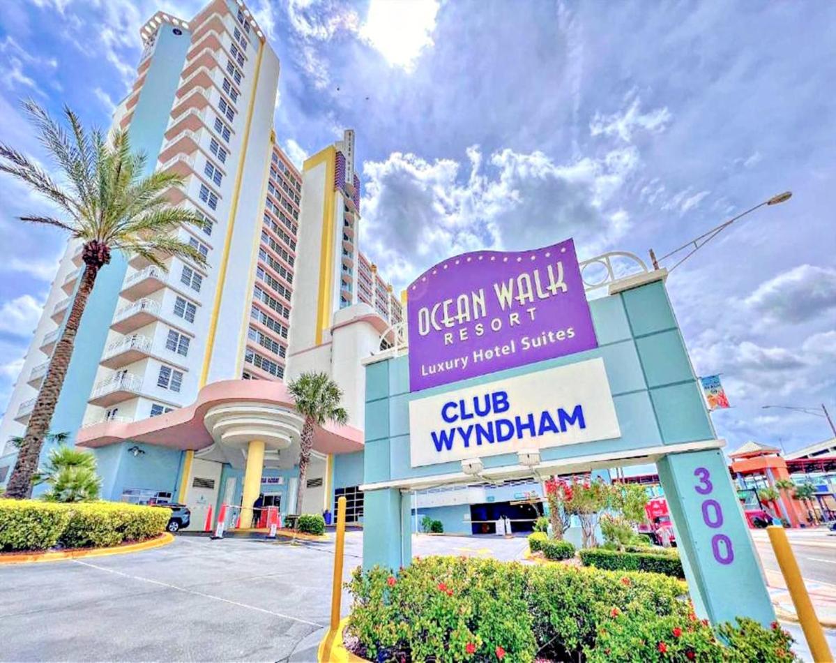 Vacation In Comfort And Luxury - 3 Bedroom Direct Oceanfront - Wyndham Ocean Walk Resort 2425 Daytona Beach Ngoại thất bức ảnh